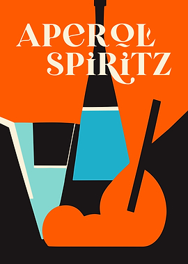 Aperol Spiritz RetroPoster