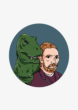 Artsy Van Gogh TRex