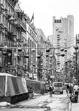 Chinatown Black and White