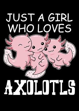 Axolotl Gift Kids Kawaii