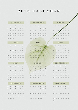 2023 Plant Calendar