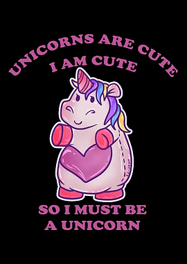 Unicorn cuddly toy thick s