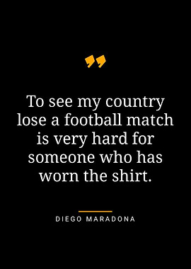 Diego Maradona quotes