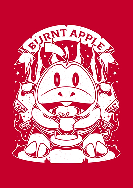 Burnt Apple Vintage Art