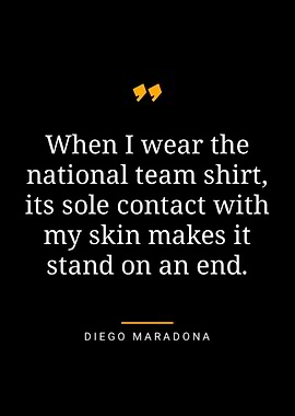 Diego Maradona quotes