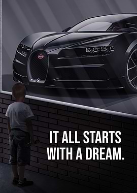 Starts With Dream Bugatti