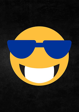 cool funny smiley emoji