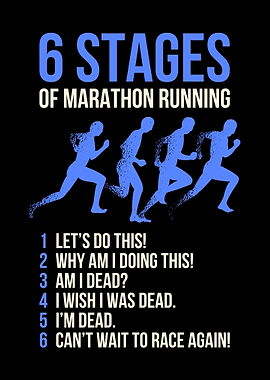 6 Stages Of Marathon