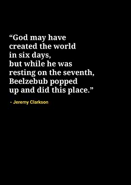 Jeremy Clarkson quotes