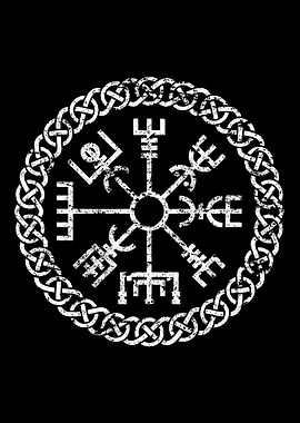 Viking Knotwork Vegvisir