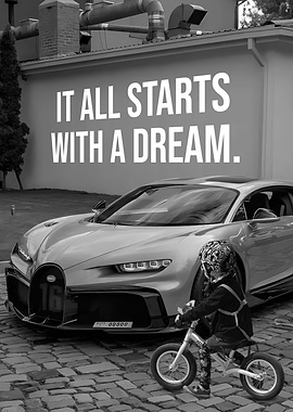 Starts With Dream Bugatti