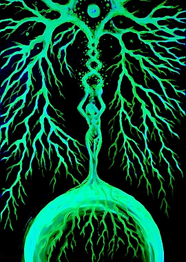 Goddess and treeof life