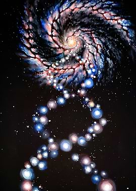Cosmic spyral of life