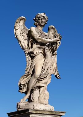 Angel With Crown Of Thorns