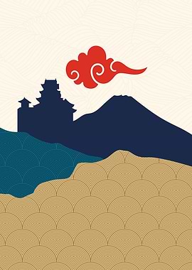 Japanese Temple Landscape