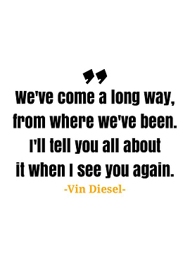 Vin Diesel quote