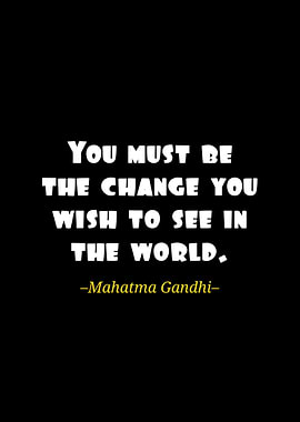 Mahatma Gandhi quote