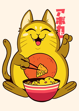 Funny Cat eating Chips