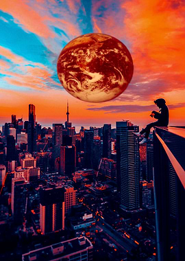 City Space Outer Galaxy