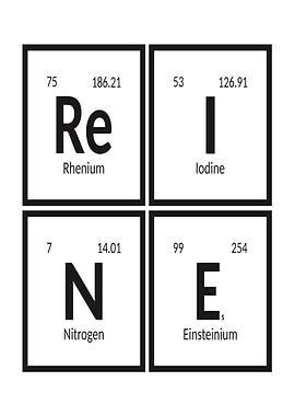 Reine Periodic Table