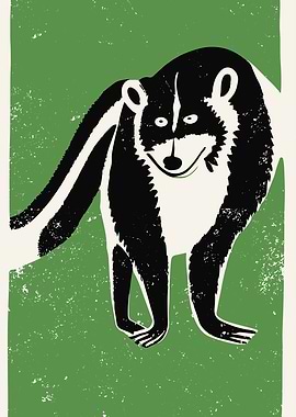 Raccoon Illustration