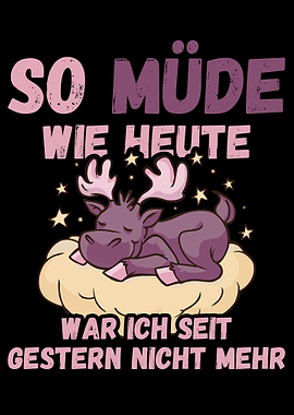 So mde wie heute war ich