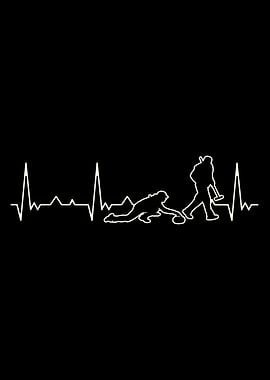 Curling Players Stone