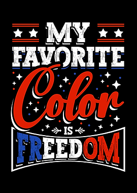 4th Of July Freedom Color