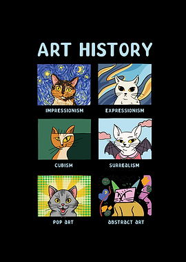 Art History Cats Fine Arts