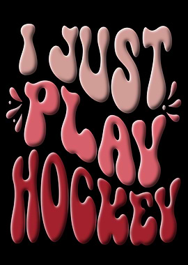 Hockey Groovy Lettering