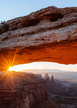 Mesa arch sunrise Utah