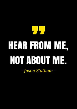 Jason Statham quote