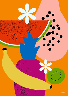 Fruits Decor Kitchen