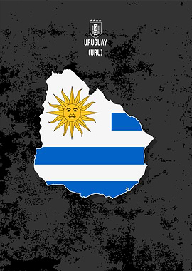 Urugay world cup maps