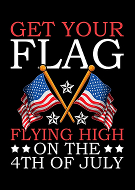 4th Of July American Flag