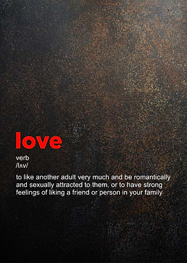 love defition poster
