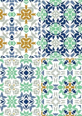 Mediterranean GreenTile 45