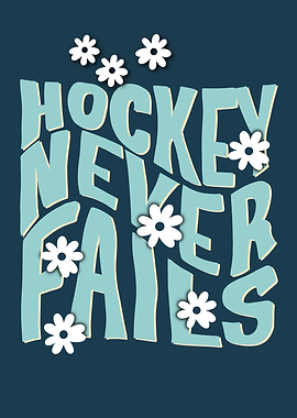 Cute Hockey Daisy Flowers