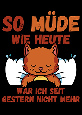 So mde wie heute war ich