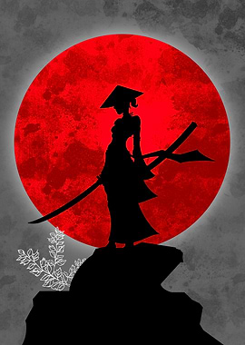 Japanese Samurai warrior