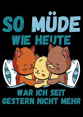 So mde wie heute war ich