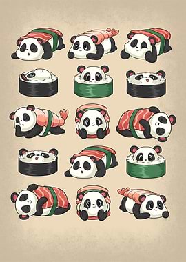 Sushi Pandas