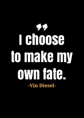Vin Diesel quote