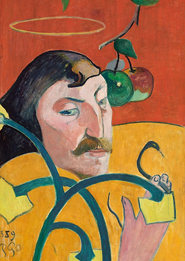 Self Portrait 1889 Gauguin