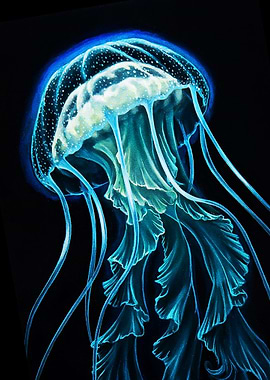 Blue Jellyfish