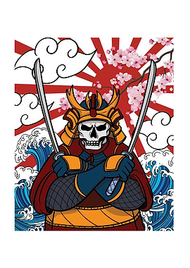 Japanese Skelett Sakura