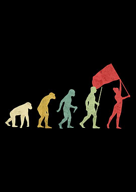 Color Guard Flag Girl