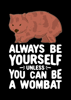 Wombat Australian Animal