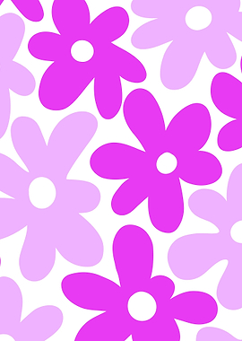 Minimal Retro Floral 09