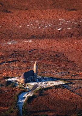 Church from above
